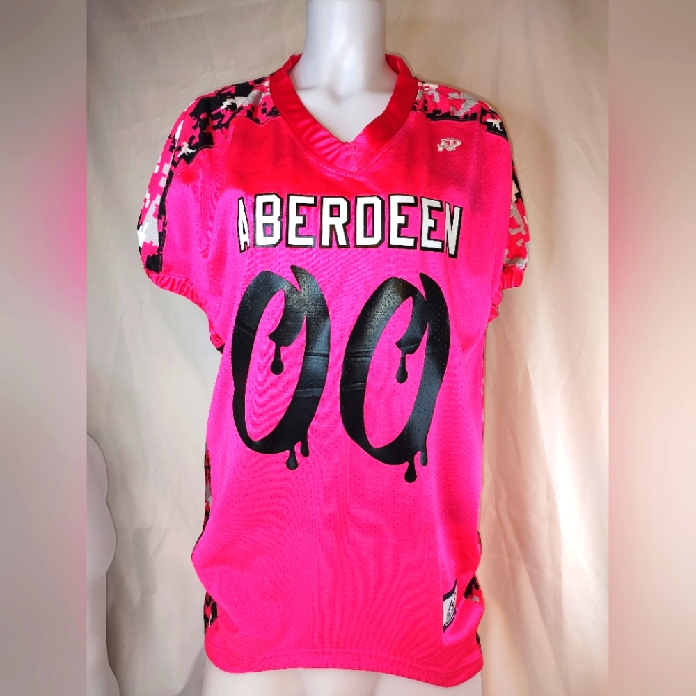 All Pro Women's Medium Hot Pink Cycling shirt